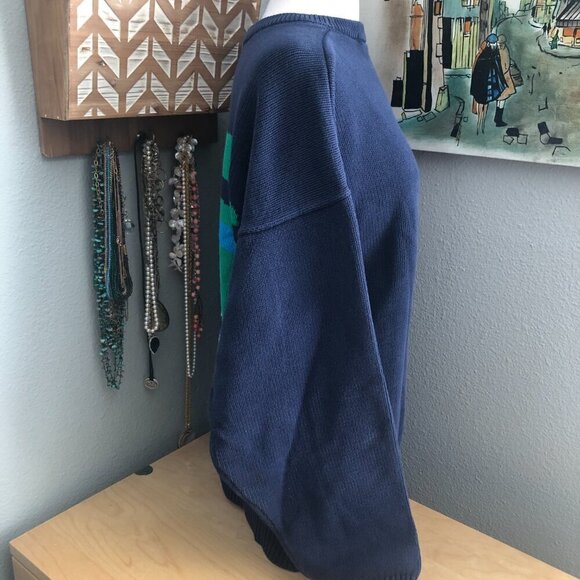 Vintage John Ashford Golf Big Image Golfing Knit Sweater - 80s 90s - Picture 6 of 12